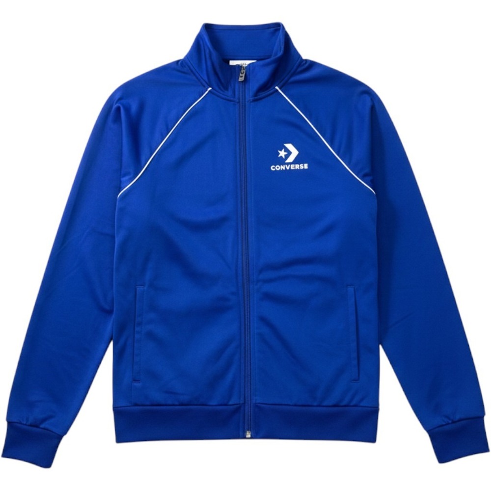 Converse Youth Royal Blue Full Zip Track Jacket Star Chevron Logo L 12-13